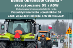 Strajk rolników: Protestujący zrezygnowali ze środowej blokady Wrocławia, 