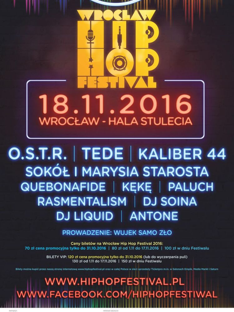 HIP HOP Festiwal, zbiory organizatora