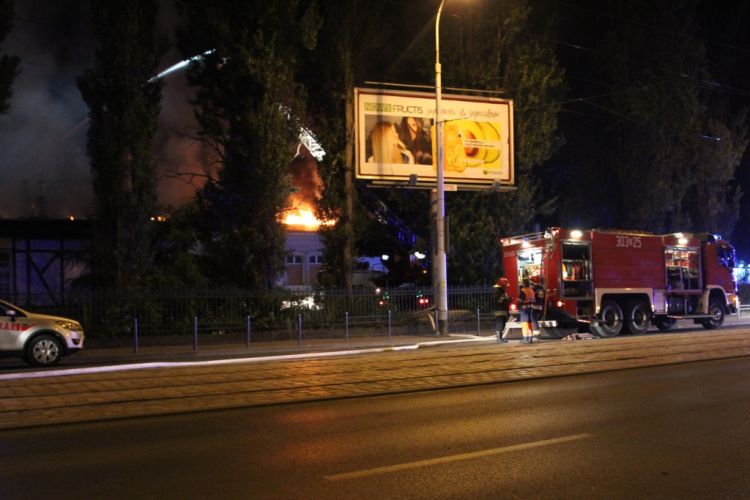 Nocny pożar przy Dworcu Głównym PKP, Paweł Prochowski