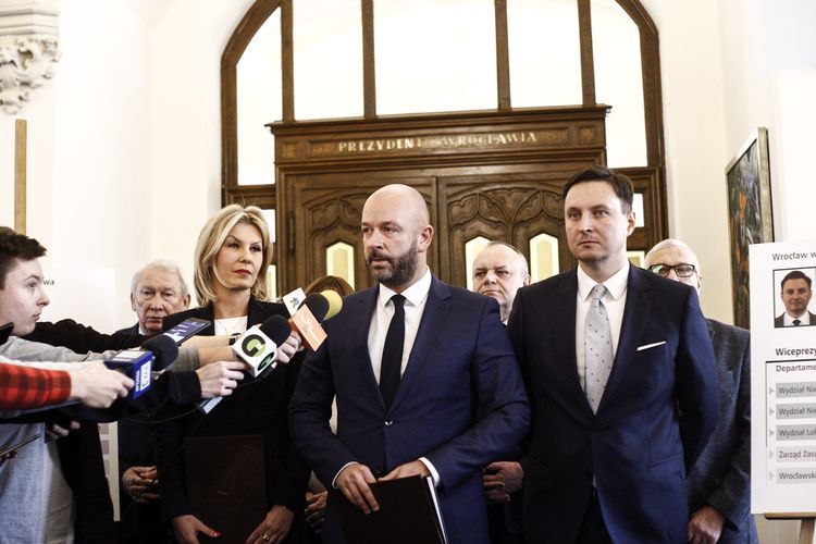 Jacek Sutryk zaprezentował nowych wiceprezydentów Wrocławia [ZDJĘCIA], Magda Pasiewicz