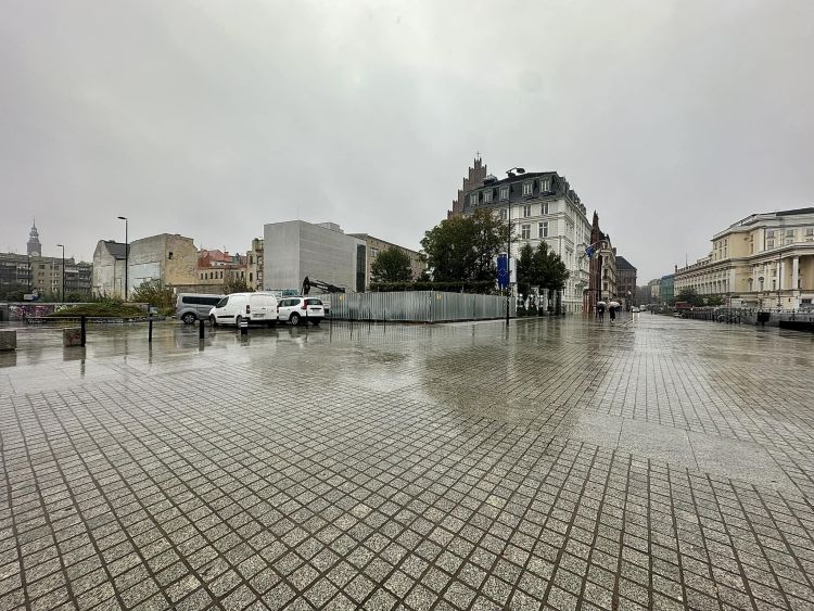 Wrocław: Przy placu Wolności stanie nowy budynek! Będą w nim mieszkania, Wrocław - Inwestycje Budowlane