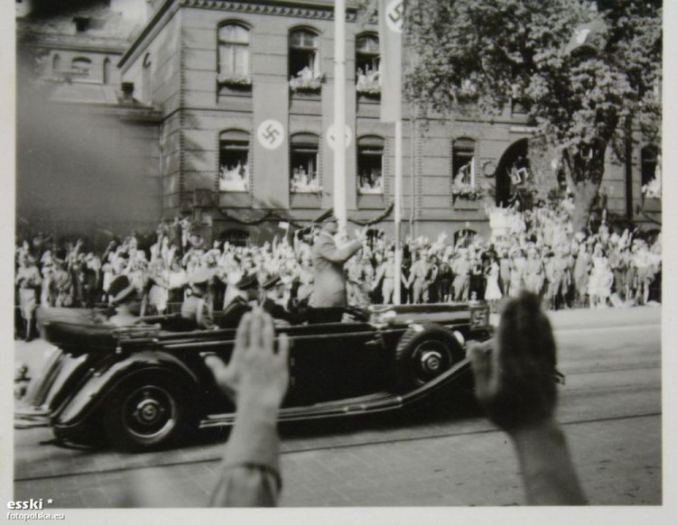 Rok 1938 - wizyta Adolfa Hitlera we Wrocławiu, fotopolska.eu