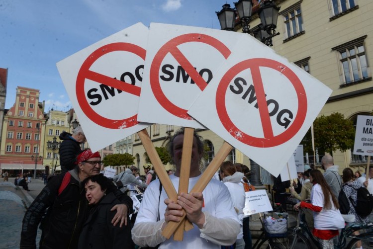 Przez Wrocław przeszedł Biały Marsz przeciwko smogowi, Wojciech Bolesta