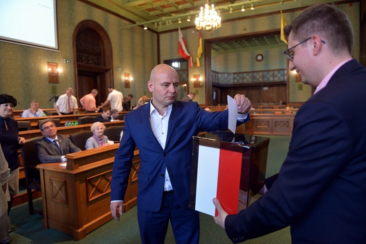 Głosowanie nad odwołaniem wiceprzewodniczącej rady miejskiej [ZDJĘCIA], Wojciech Bolesta