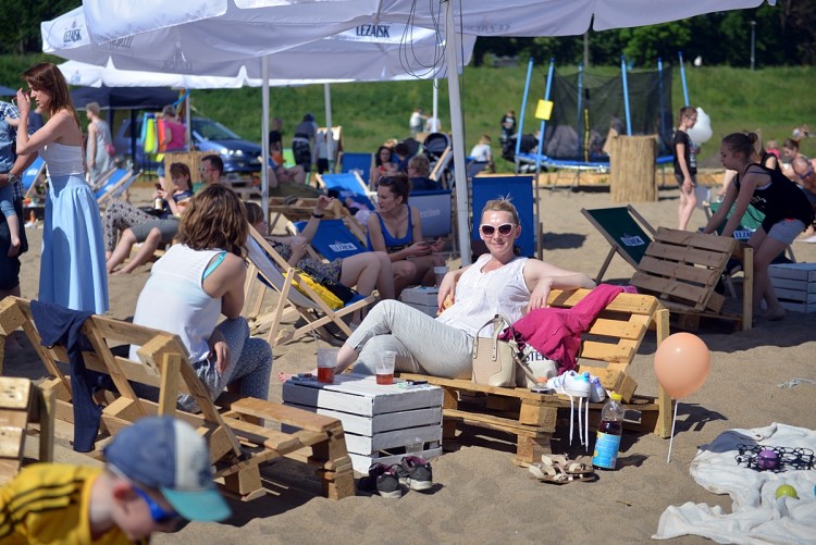 Wrocław: miejska plaża przy Starej Odrze już otwarta! [ZDJĘCIA, WIDEO], Wojciech Bolesta
