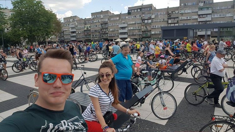 Przez Wrocław przejechał wielki peleton rowerzystów. Świętują swoją pasję, Daniel Michael Fieger-Drews