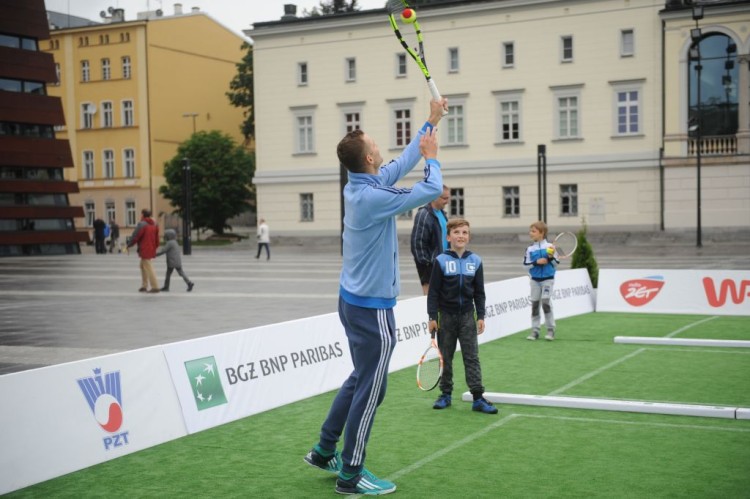Dzieciaki do Rakiet - tenis ziemny przy Narodowym Forum Muzyki, Wojciech Bolesta