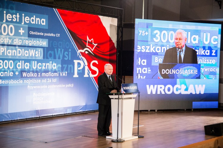 Kaczyński i Morawiecki we Wrocławiu. Konwencja PiS [ZDJĘCIA, WIDEO], Magda Pasiewicz