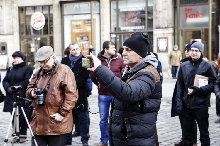 We Wrocławiu protestowali przeciwko „cenzurze Internetu” [ZDJĘCIA], Magda Pasiewicz