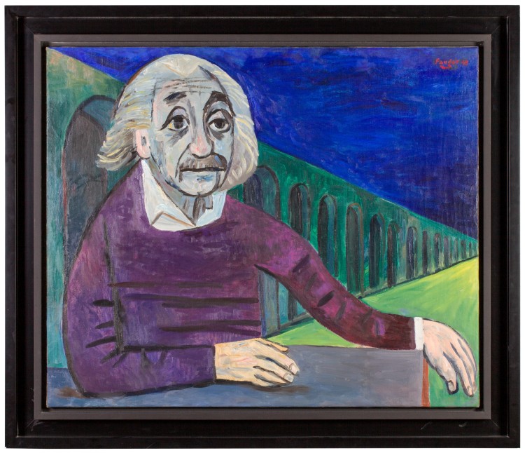 Portret Einsteina dołączył do kolekcji Pawilonu Czterech Kopuł [ZDJĘCIA], Materiały prasowe