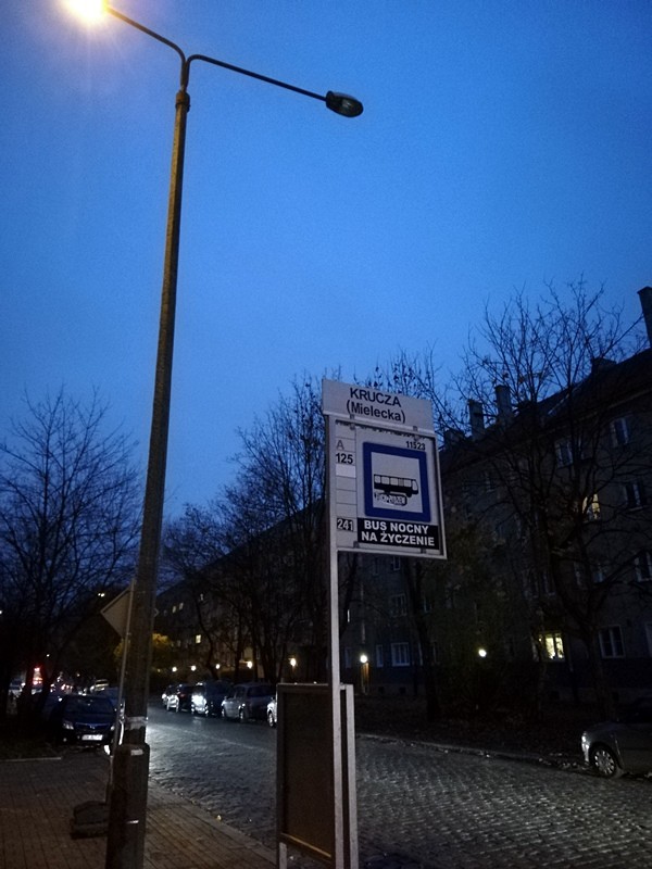 Ciemności na Kruczej i Beyzyma. Dlaczego od kilku tygodni nie działają lampy uliczne? [ZDJĘCIA], Bartosz Senderek