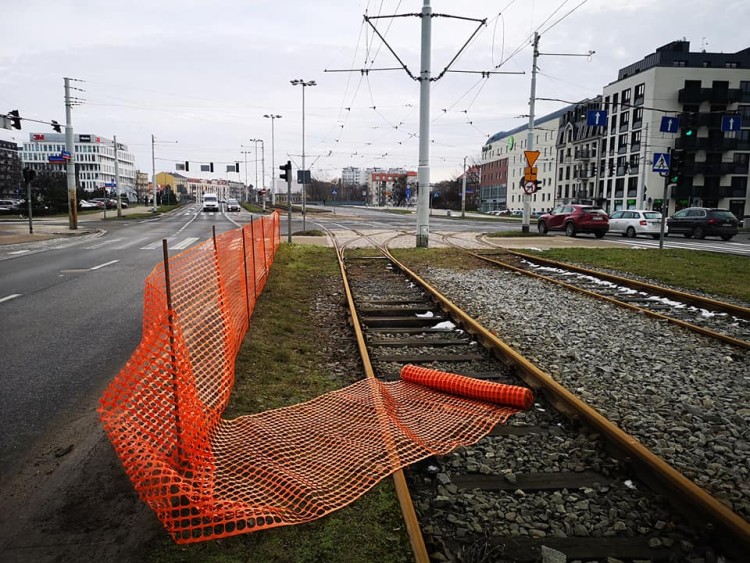 Budowa trasy tramwajowej na Popowice. Ruszyły prace na nowym odcinku [ZDJĘCIA], Wrocławskie Inwestycje