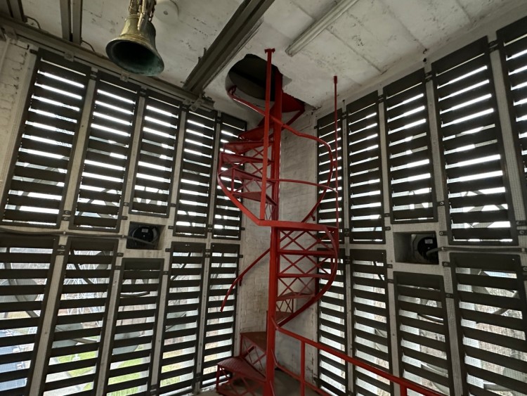 Tak wygląda wieża zegarowa na Stadionie Olimpijskim. Byliśmy w środku!, Askaniusz Polcyn