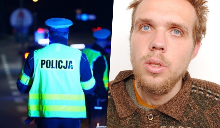 Policja pyta, kim jest ten mężczyzna. Niczego nie pamięta, mieszka na klatkach, mat. KMP Wrocław