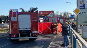 Śmiertelny wypadek w Psarach pod Wrocławiem