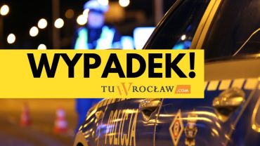 Wypadek na obwodnicy Wrocławia. Ciężarówka zderzyła się z osobówką