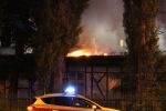 Nocny pożar w centrum miasta. Spłonął budynek historycznego dworca! [ZDJĘCIA, WIDEO], 