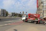 Nowe przejście dla pieszych na Legnickiej na ukończeniu. Sygnalizacja ruszy w maju [ZDJĘCIA], 