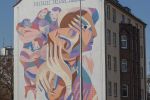 Nowy, miejski mural we Wrocławiu. Kampania przeciw przemocy wobec kobiet [ZDJĘCIA], mat. pras.