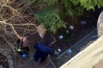 Wrocław: podczas nalotu policji diler wyrzucał narkotyki przez balkon. Zobacz zdjęcia, Policja wrocławska