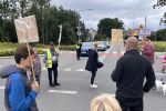Wrocławianie zablokowali obwodnicę Leśnicy. Mają dość korków, Jakub Jurek