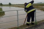 Ostrzeżenie dla Wrocławia i Dolnego Śląska. Rośnie poziom wody w rzekach, OSP Pustków Wilczkowski