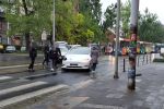 Dwie osobówki zderzyły się na Jedności Narodowej i blokują torowisko, Piotr/Korespondenci MPK