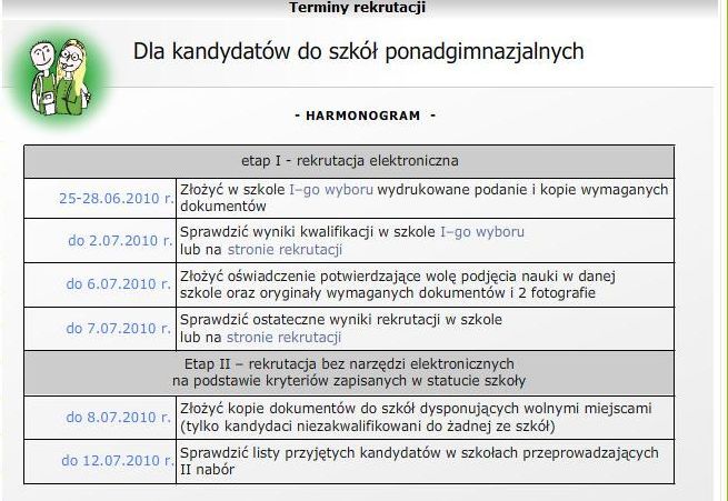 Rekrutacja do liceów- dziś ostatni dzień, www.wroclaw.pl
