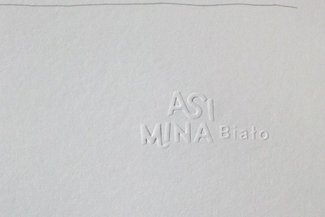 Asi Mina - Biało