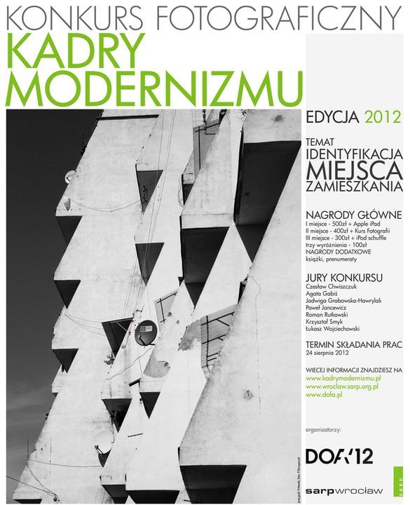 Weź udział w konkursie fotograficznym i uchwyć w kadrze wrocławski modernizm , materiały organizatora