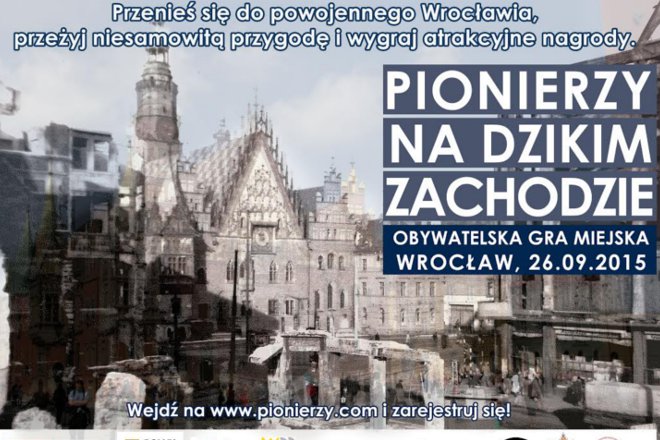 Pionierzy na Dzikim Zachodzie. Gra dla pasjonatów historii Wrocławia, mat. prasowe