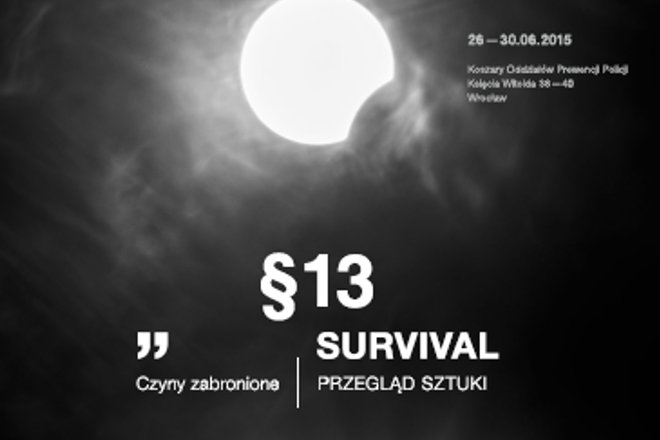 13. edycja Przeglądu Sztuki Survival we Wrocławiu przyciąga..., mat. prasowe