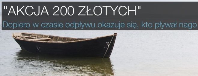 Pomnóż swoje oszczędności, czyli Akcja 200 złotych, compentia.pl