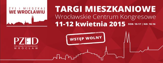 Żyj aktywnie we Wrocławiu! W weekend targi nieruchomości w kompleksie Hali Stulecia, mat. organizatora