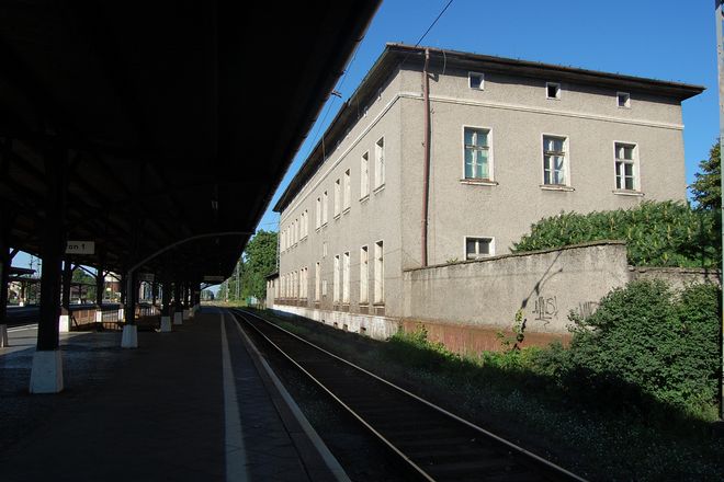 Dworzec w Jaworzynie Śląskiej przed modernizacją