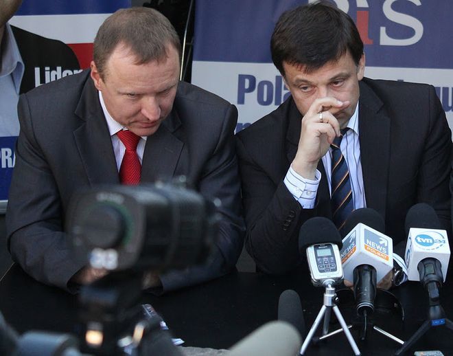 Mariusza Oriona Jędryska w kampanii wyborczej wspierał Jacek Kurski