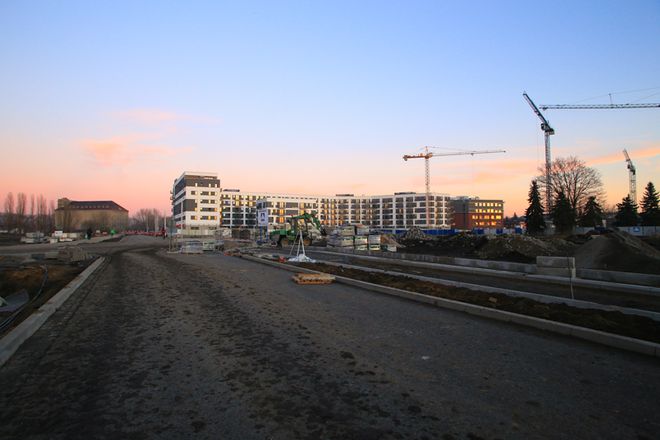 Bliski koniec budowy łącznika ulicy Jedności Narodowej z Zakładową, archiwum