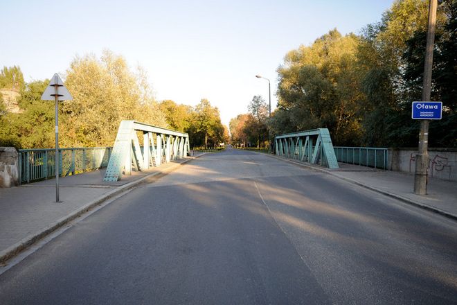 Most Rakowiecki na rzece Oława