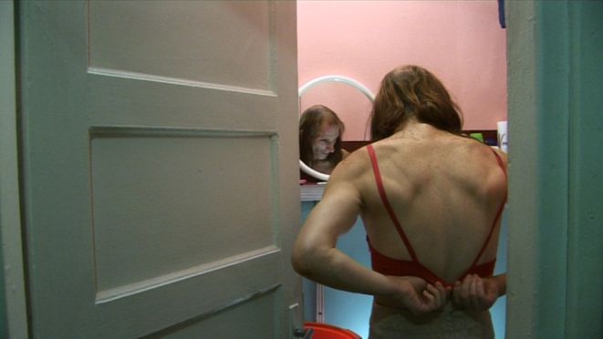 Kadr z filmu ''Aldona'' w reżyserii Piotra Wysockiego.