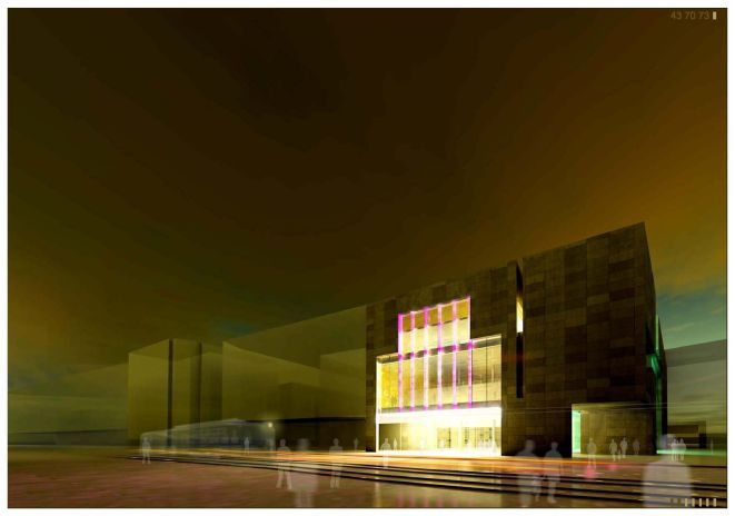 Tak będzie wyglądała nowa siedziba Teatru Muzycznego Capitol od strony ul. Piłsudskiego.