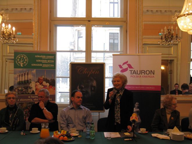 Premierze opery „Chopin” towarzyszyła konferencja prasowa, która odbyła się 22 stycznia.