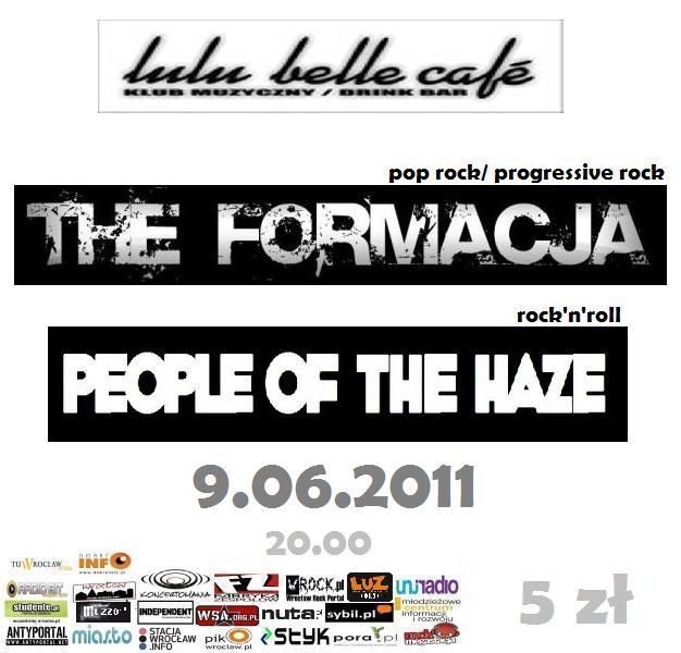  The Formacja i People of the Haze w Lulu Belle Cafe, materiały prasowe