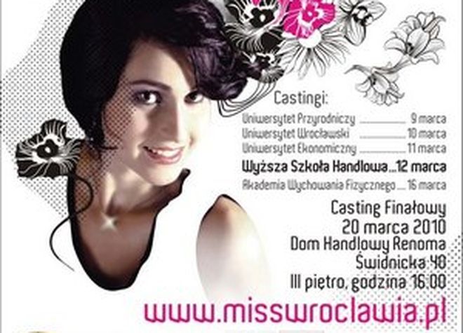 Ruszają castingi do wyborów Miss Polonia Wrocławia, materiały prasowe