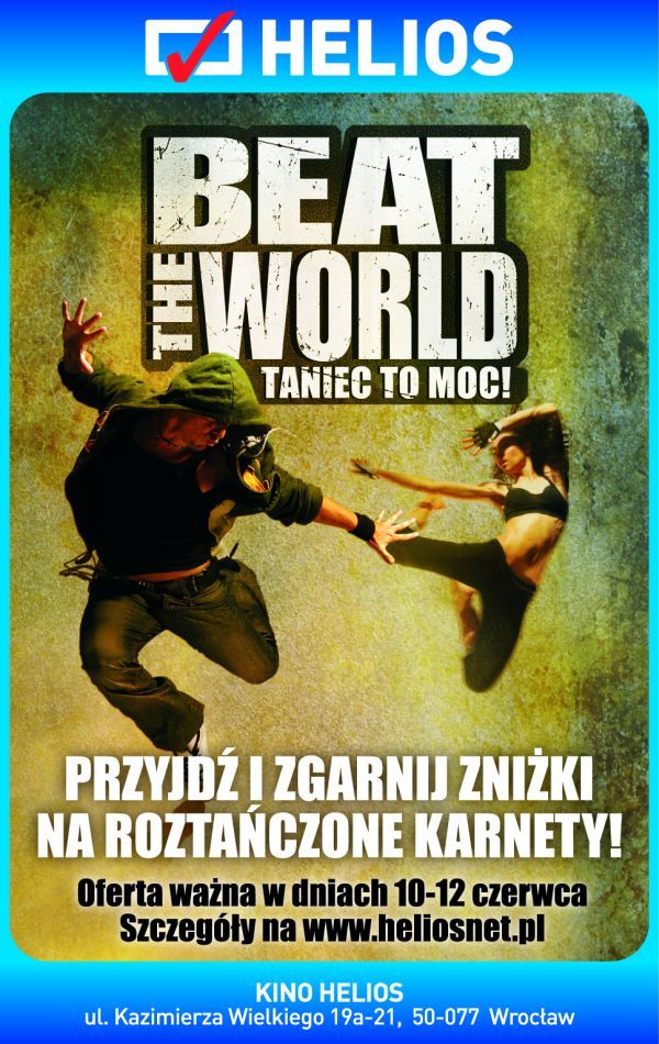 Premiera „Beat the World. Taniec to moc!” w Heliosie - BILETY!, materiały prasowe