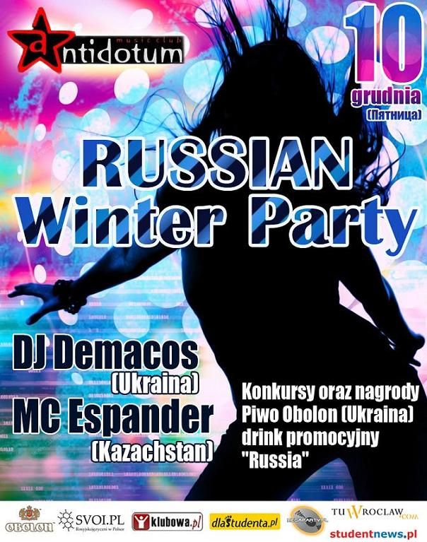 Russian Winter Party w Antidotum, materiały prasowe