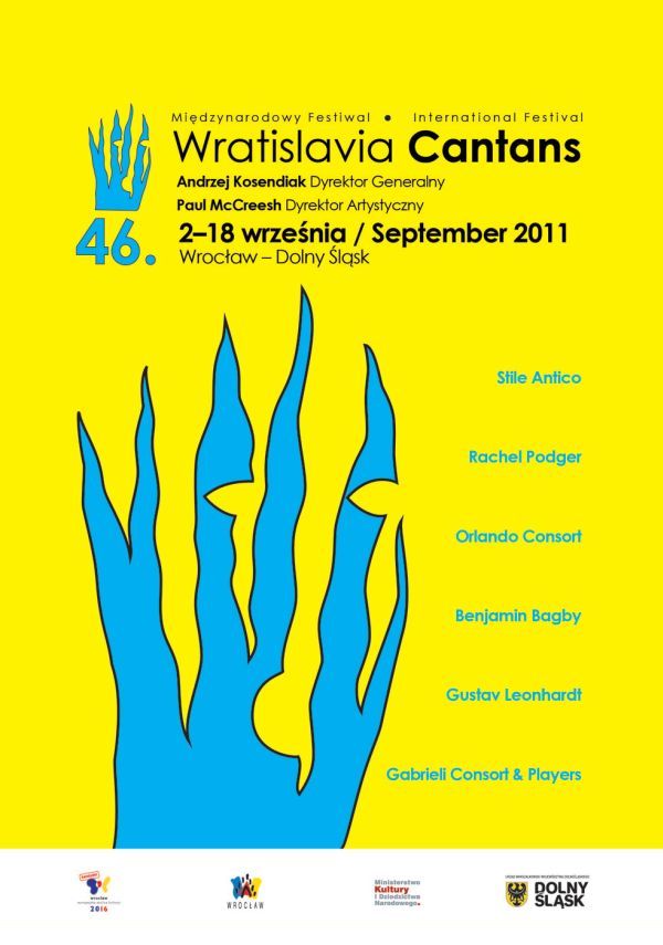 Zbliża się 46. Międzynarodowy Festiwal Wratislavia Cantans, materiały prasowe