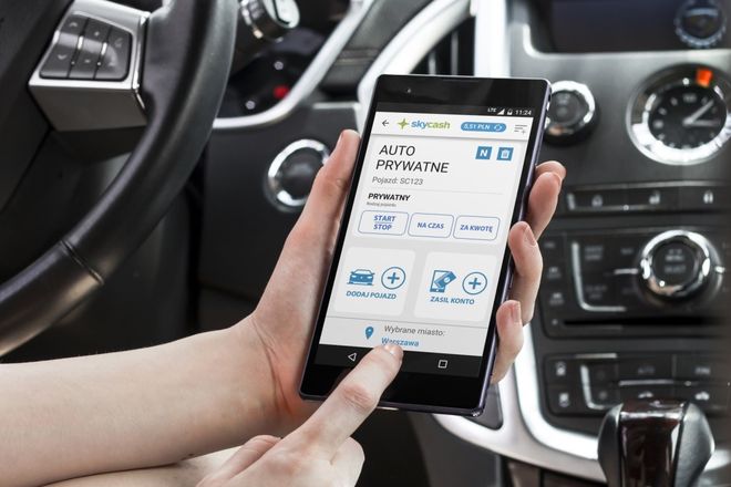 Kierowcy mogą płacić za parkowanie dzięki mobilnej aplikacji