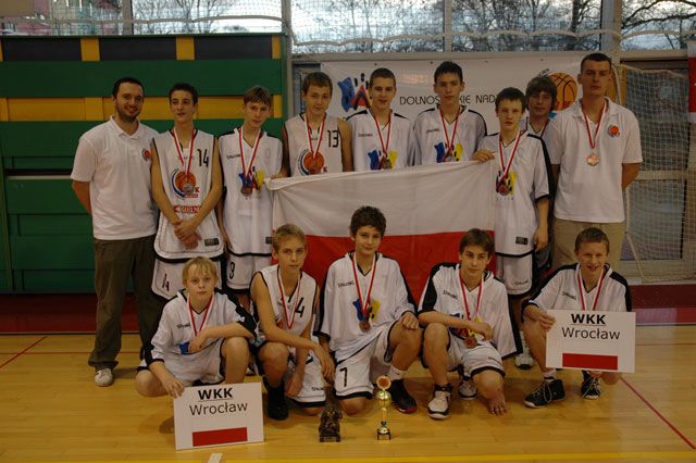 Wrocławski Klub Koszykówki święci triumfy w turniejach młodzieżowych.