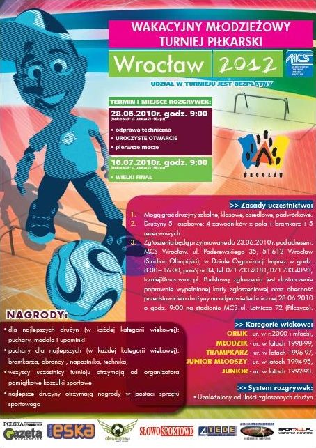Wakacyjny Młodzieżowy Turniej Piłkarski, MCS Wrocław