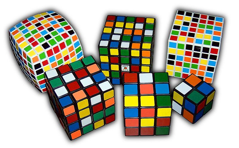 Kostki Rubika mogą być różne